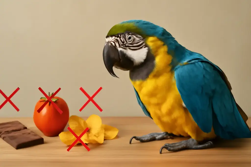 Cosa non deve mai mangiare un’ara domestica? Evita questi errori frequenti che possono danneggiarla