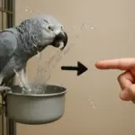 Perché il pappagallo butta l’acqua dalla ciotola? Il comportamento spiegato e come gestirlo facilmente
