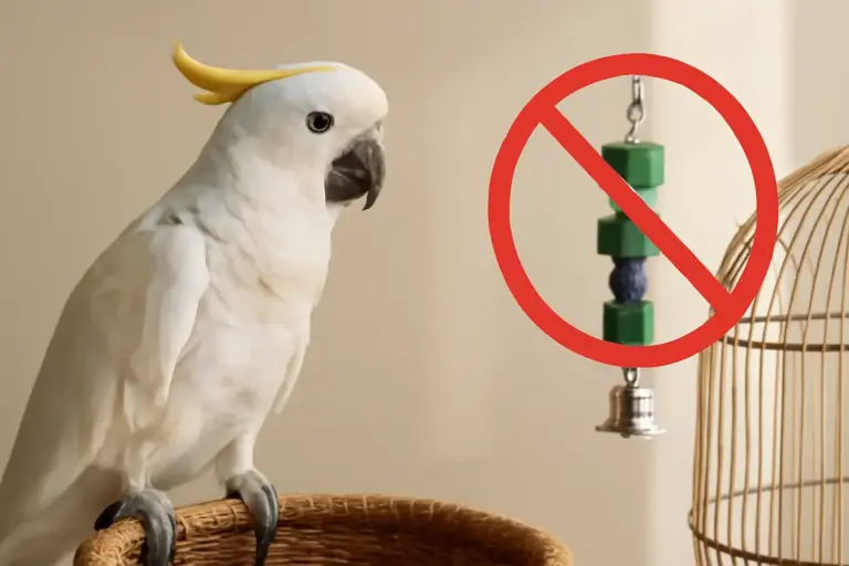 Come si riconoscono accessori tossici per cacatua? Segnali da non sottovalutare per proteggerli