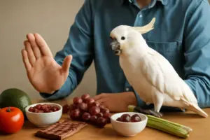 Lista di alimenti tossici per cacatua: proteggi il tuo volatile con queste semplici attenzioni quotidiane