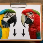 Differenze tra ara ararauna e ara chloroptera: dettagli distintivi utili nella scelta dell’animale