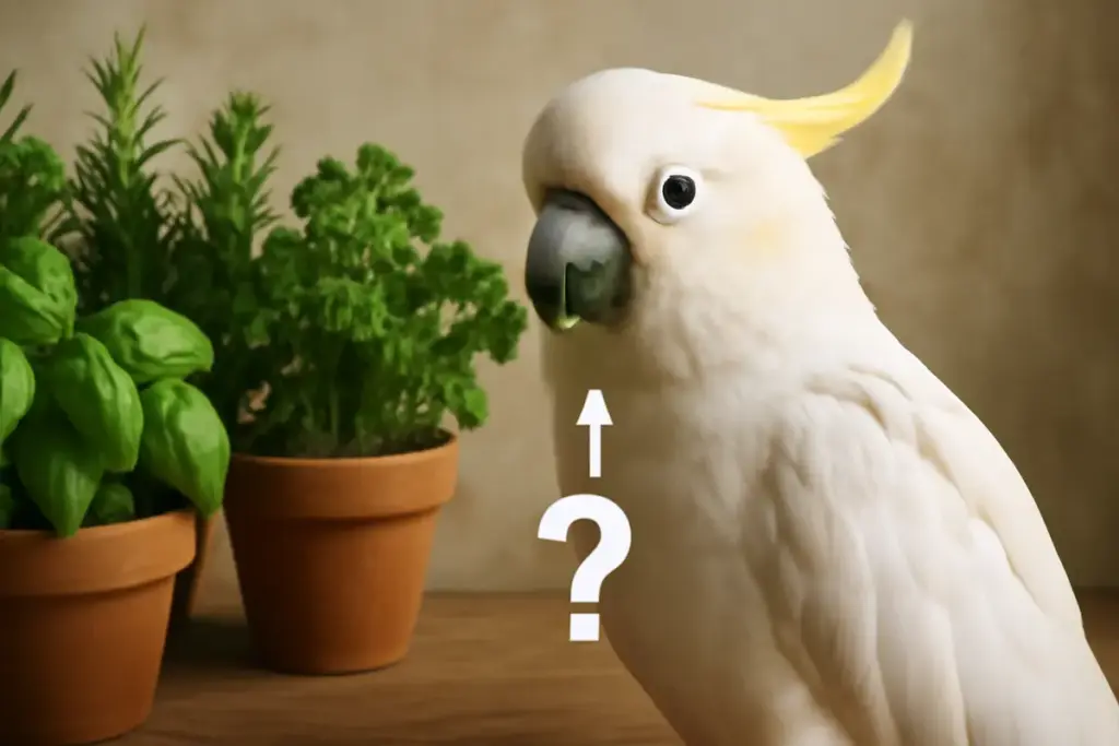 Erbe aromatiche adatte ai cacatua: migliorano davvero il piumaggio o sono solo una moda?