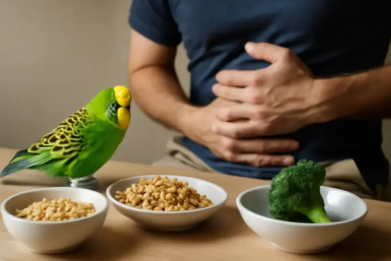 Parrocchetti e disturbi intestinali: quali cibi evitare e l’alimento che aiuta la digestione