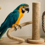Quali tiragraffi sono adatti ai pappagalli? La scelta alternativa che stimola gioco e salute delle zampe