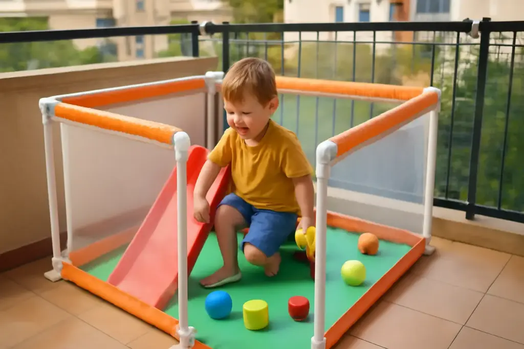 Recinti temporanei da balcone: come trasformarli in aree gioco sicure con poche semplici modifiche