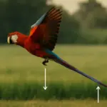 Perché la coda delle ara è così lunga? Il ruolo nascosto nell’equilibrio e nel volo