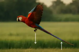 Perché la coda delle ara è così lunga? Il ruolo nascosto nell’equilibrio e nel volo