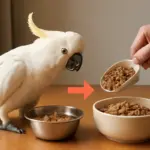 Perché alternare alimenti umidi e secchi è essenziale per il benessere dei cacatua: la spiegazione pratica