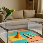 Aree di volo sicure in appartamento: come crearle con pochi accessori e senza pericoli