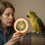 Come presentare accessori luminosi a pappagalli paurosi: la strategia che riduce i timori