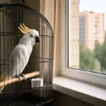 Gabbia vicino alla finestra: quali rischi corrono i cacatua e come prevenirli al meglio