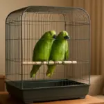 Quale dimensione di gabbia serve davvero a una coppia di amazzoni? Evita errori che compromettono la loro serenità
