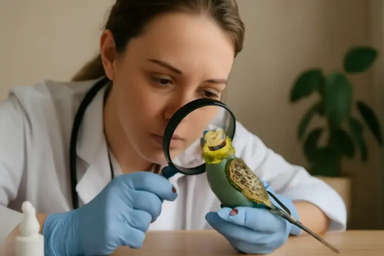Infezioni comuni nei parrocchetti: come riconoscerle subito senza stress per il tuo animale